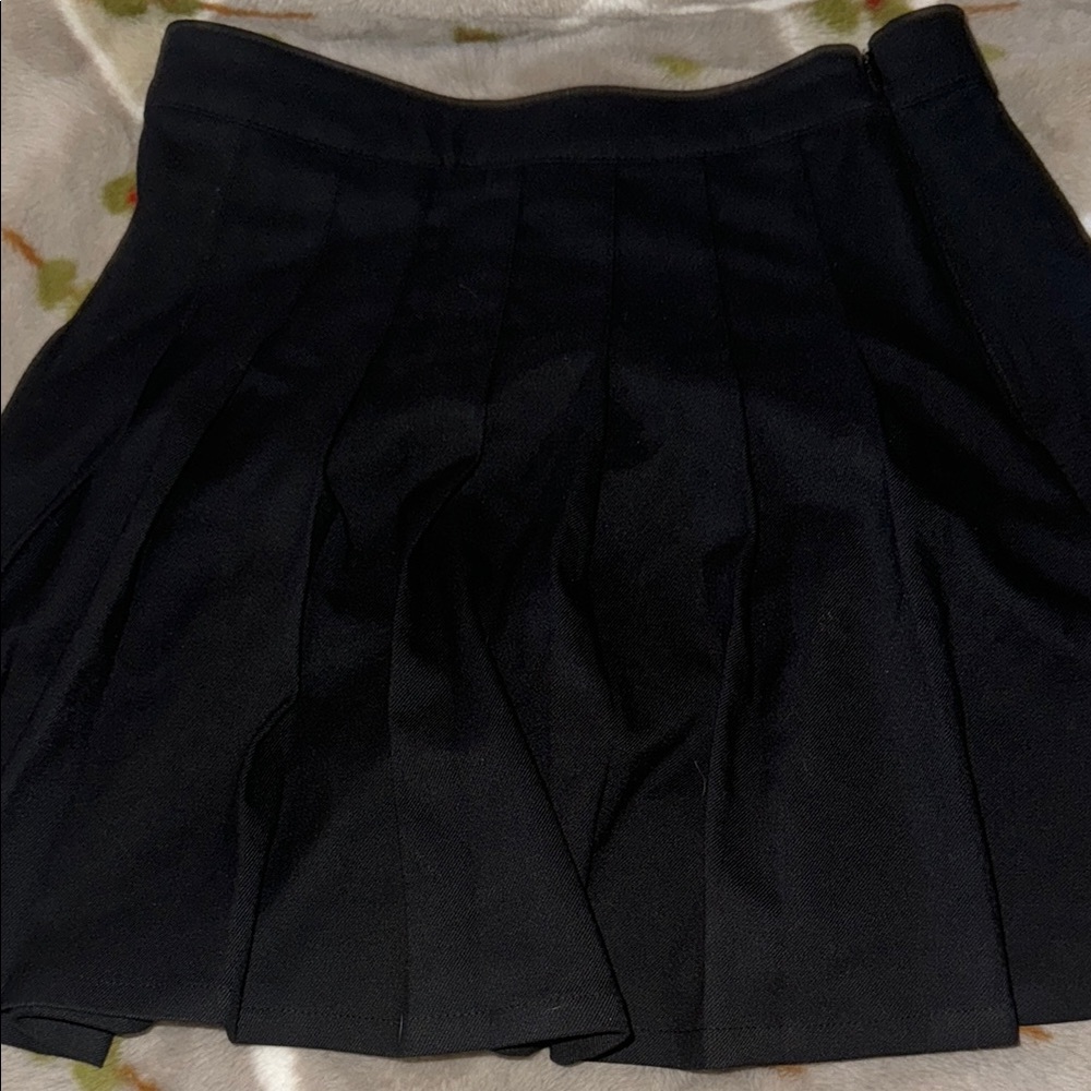 Hollister Black Mini Skater Skirt